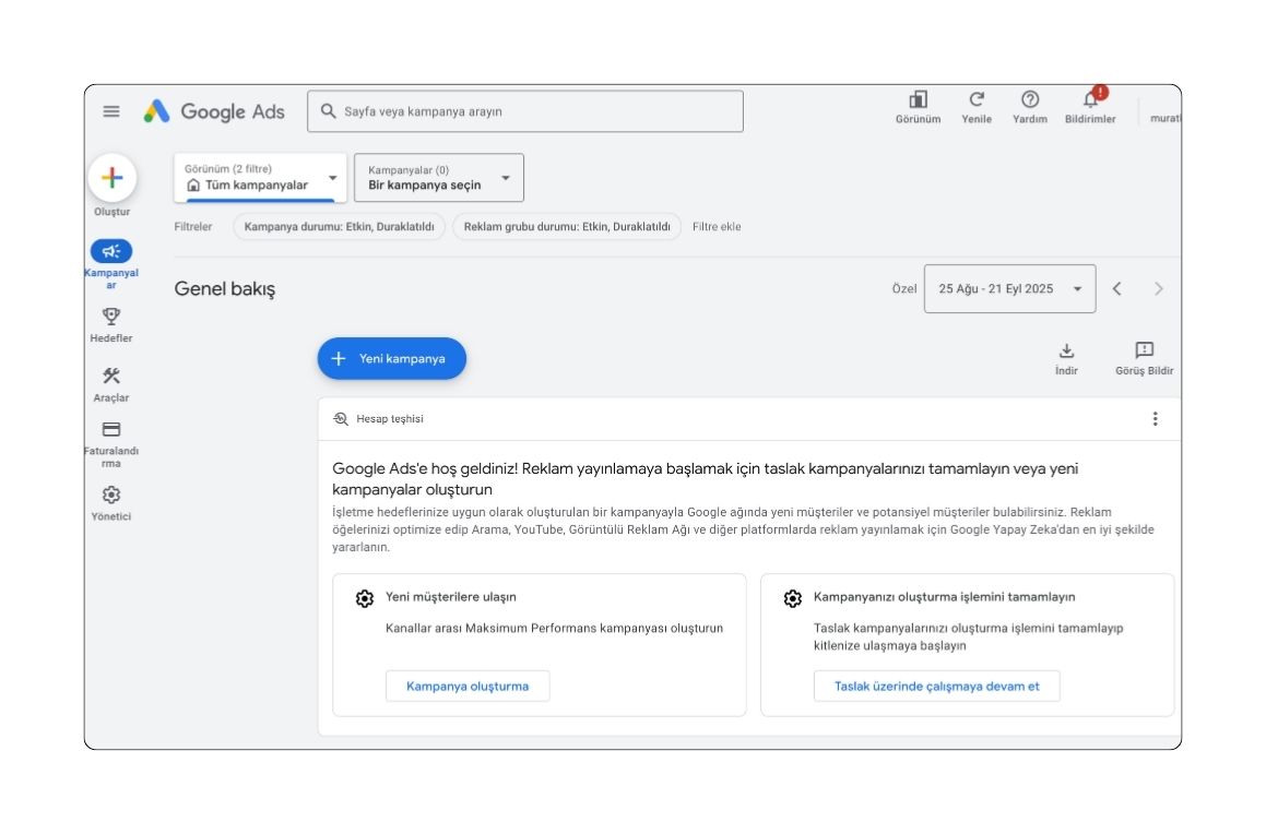Google Ads Reklam Danışmanlığı - muratkocads