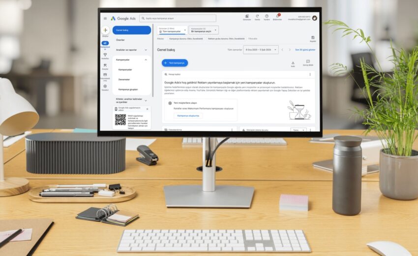 Google Ads Paneli 2026 genel görünümü